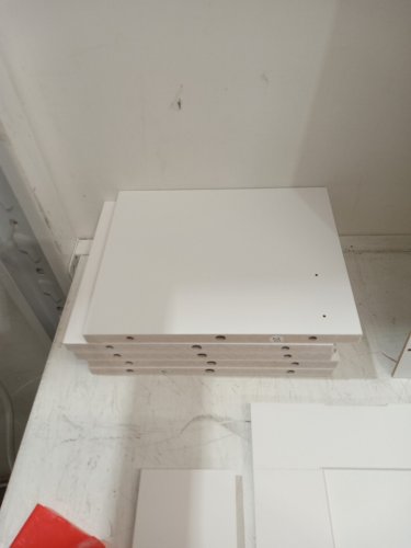 COSTWAY over the toilet bathroom storage organizer - 66" x 25" x 9.5" - white (model: ba8363) image 8