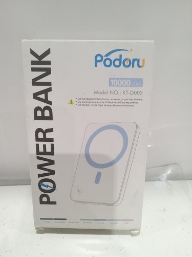podoru MAGSAFE wireless power bank - 5W/7.5W/10W/15W - 10000mah - black (model: kt-d003) image 3