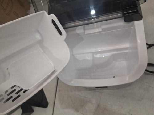 Euhomy Countertop Nugget Ice Maker - Makes 34lbs in a day - Black (Model: IM-12S / IM002-NBL-CAEH) image 5