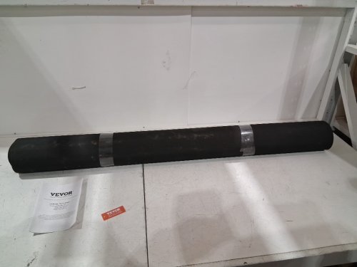 VEVOR Diamond-Plate Rubber GARAGE Flooring Roll - 3mm thick/ 4FT X 8FT - BLACK (MODEL: GW3013WILLOW4*8) image 2