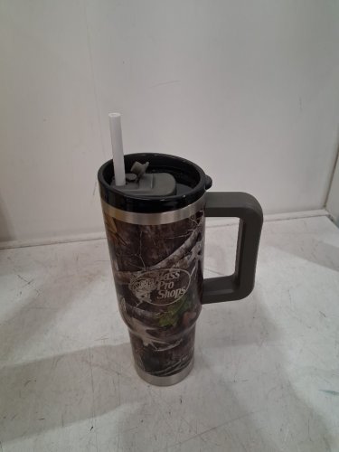 BPS TUMBLER Mug with HANDLE, Slider Lid and Straw - 30OZ - True Timber/CAMO (model: mug-kanati-30/3791994) image 2