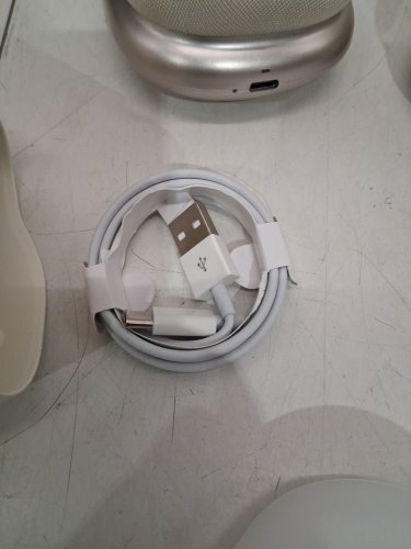 Wireless Bluetooth over ear headphones - silver/peach image 4