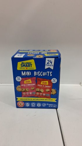 24PC Allergy Smart Mini Cookies - 25G (EACH) - Birthday Cake / Chocolate Chip image 2