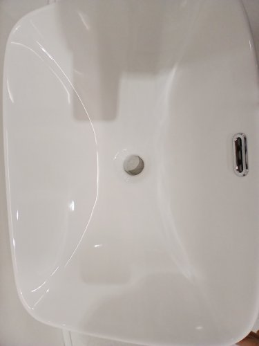 kdksc Ceramic Rectangular Under Counter Undermount Bathroom Sink - 24" x 16" - white (model:402-1) image 4