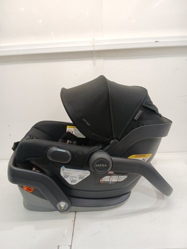 uppababy mesa v3 infant car seat with adjustable EPP foam headrest, Side Impact Protection, and 4th rebound carry handle - 4lbs-35lbs max - black (model: 1003-MSA-CA-JMS) image 6