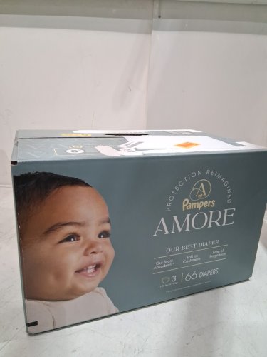 66PK PAMPERS AMORE DIAPERS - SIZE 3 - WHITE image 2