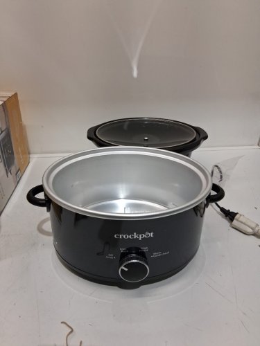 Crockpot 4-Quart Classic Slow Cooker WITH 3 SETTINGS- BLACK (MODEL: ‎2166871) image 3