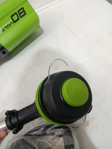 Greenworks PRO Cordless String Trimmer tool only - 80V - 16" - GREEN (MODEL: ST80L00) image 4