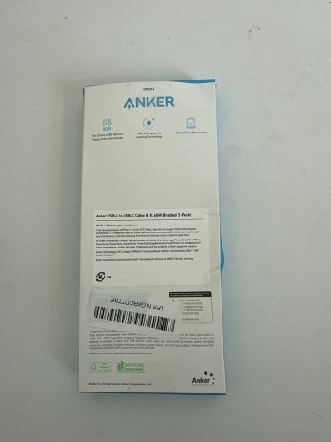 2PK ANKER FAST CHARGING USB-C TO USB-C CABLE - 6FT - GREY - (MODEL: B8753) image 4