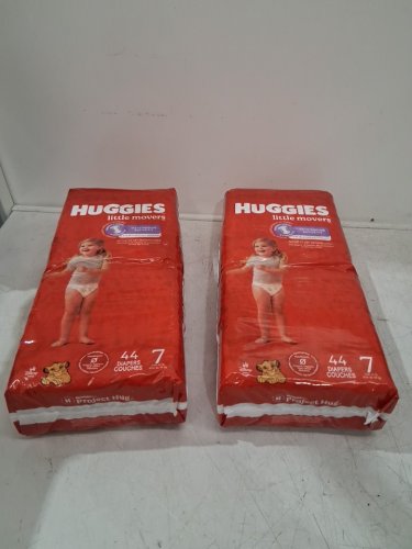 88pk Huggies Little Movers Baby Diapers - size 7 - disney lion king image 3