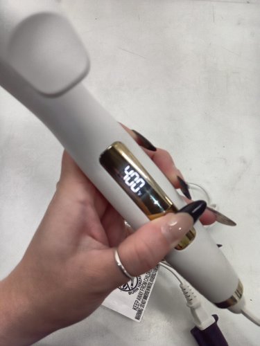 KRISTIN ESS SOFT BLEND CURLING IRON - 2" - WHITE/GOLD - (MODEL:KES0193) image 6