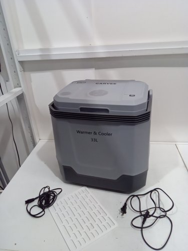 GarveeTech Electric Cooler & Warmer Portable Car Refridgerator - 33L - Grey (Model: CBP-33L-A) image 3