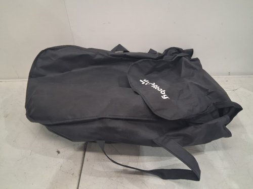 UPPAbaby Bassinet V3 - Compatible with Vista, Cruz, Ridge Strollers - 20lbs max - Charcoal Merino Wool, Black Leather - (model: 0903-bas-na-clm) image 3