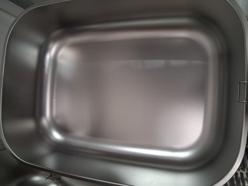 Bartuke Stainless Steel non stick extra large Cat Litter Box - 23" x 15.8" x 11.8" - silver image 4