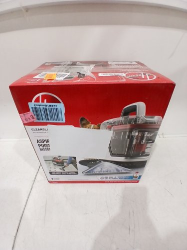 Hoover cleanslate carpet & upholstery spot cleaner & stain remover - 40oz dual tanks - red/grey (model: fh14000v) image 2