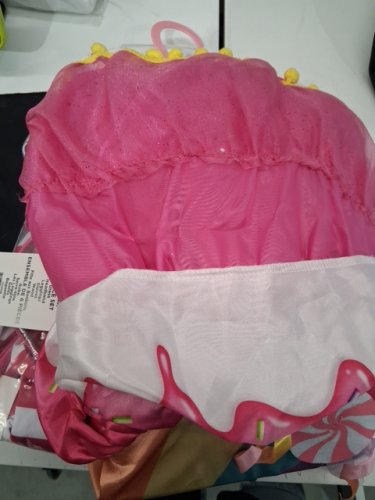 6PC GIRLS GOODMARK CANDY GIRL COSTUME - MEDIUM (8-10) - ASSORTED COLOURS (STYLE: CA84949M) image 3