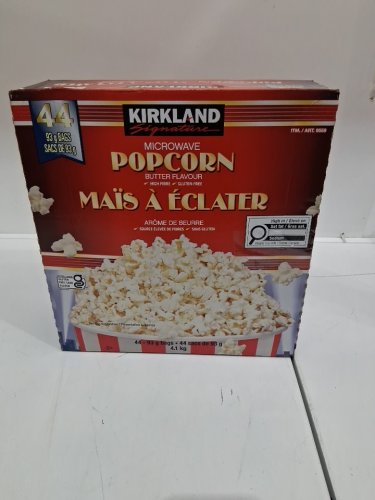 30PK KIRKLAND Signature Microwave Butter Popcorn - 93G Each - Butter Flavour image 2