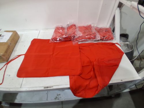 8PC Indoor/Outdoor Patio Furniture Cushion Cover - 4 Seat 19" x 19" - 4 Backs - Orange (Model: MSZ-2026-19X19-CUSHIONSET-COVER-4P-ORANGE) image 2