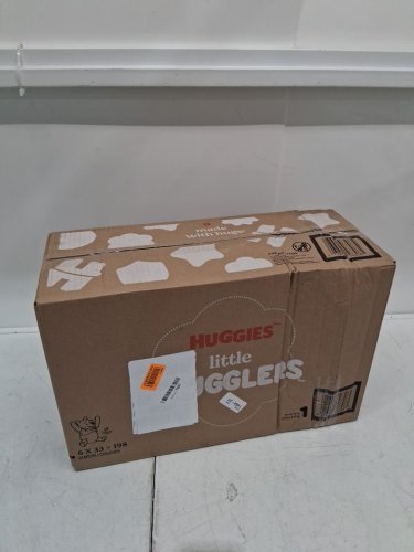 198PK HUGGIES LITTLE SNUGGLERS BABY DIAPERS - SIZE 1 (UP TO 14LB) - DISNEY WINNIE THE POOH (MODEL: 56308) image 2