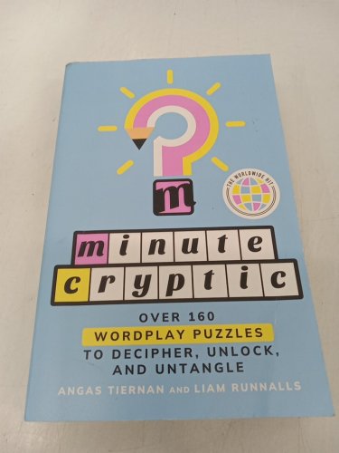 (Paperback) Minute Cryptic: Over 160 Wordplay Puzzles by Angas Tiernan and Liam Runnalls image 2