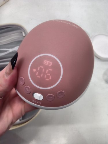 Momcozy Breast Pump Hands Free Upgraded Mobile Flow M9 App Discreet Control with Personalized Multi-Modes & 15 Levels - COZY RED (model: bp223) image 7