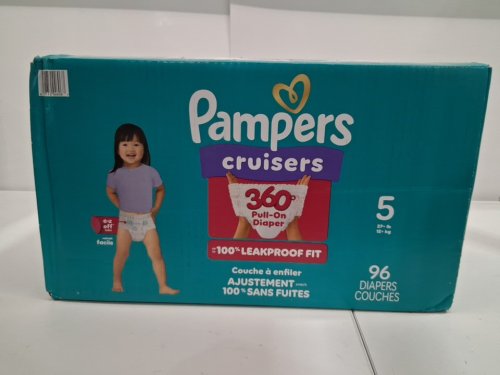 96PK PAMPERS CRUISERS 360 PULL ON DIAPERS - SIZE 5 (MODEL:21366829) image 4