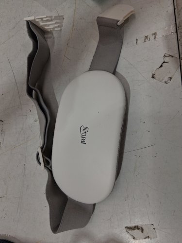SLIMPAL CORDLESS HEATING/VIBRATING PAD - white (MODEL: SPC021) image 5