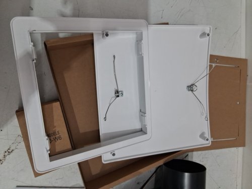 BREEZE EASY EASY INSTALL BATHROOM FAN - 50/80/110 CFM - WHITE (MODEL:5192227) image 6