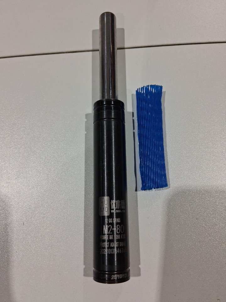 YMDDG N2 GAS SPRINGS - MAX PCHARGE 180BAR - SIZE: 25-80 - (MODEL: M2-80) image 3