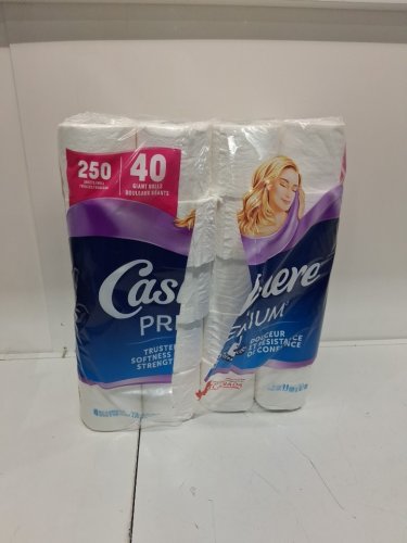 40Pk cashmere premium bath tissue giant toilet paper rolls - white (model: 1424970) image 2