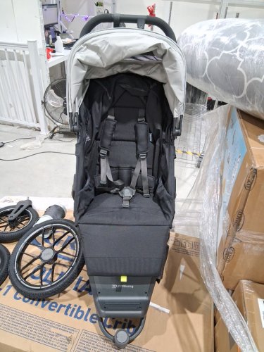 uppababy Ridge V2 jogger stroller - 55lbs max - savannah (pearl grey) (model: 1403-rdg-na-sav) image 10