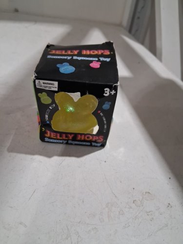 NEEDOH JELLY HOPS SENSORY SQUEEZE TOY - 2.75" - yellow (MODEL: ‎ SCH-JHND26) image 2