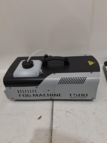 Qizin smoke fog machine wired and wireless control high output - 1500w - Silver/black (model: fogger-1500w) image 6
