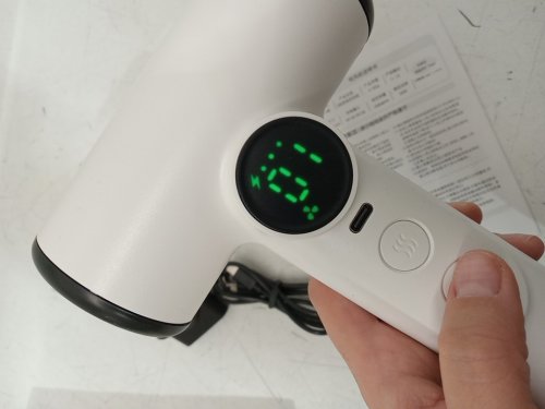 vvu&cco USB Rechargeable Portable Hair Dryer - white (model: cfj-48) image 4