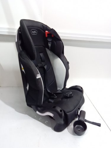EVENFLO CHASE PLUS 2-IN-1 BOOSTER CAR SEAT FOR KIDS, 5-POINT HARNESS CONVERTS TO HIGH BACK BOOSTER - HURON/BLACK/GREY (MODEL: 30712344C) image 9