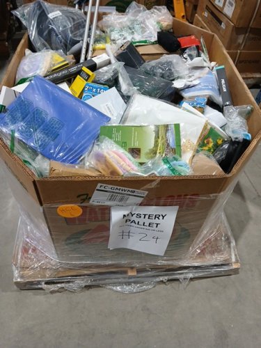 assorted MIXED item MYSTERY PALLET - VARIOUS PRODUCTS - aprox 300+ - (pallet #24) image 2