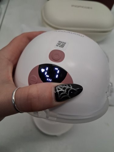 MOMCOZY M5 SMART WEARABLE BREAST PUMPS WITH APP CONTROL - WHITE (MODEL: BP380) image 6