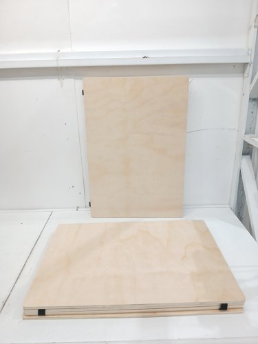 FOLDABLE CONNECTED BUNKIE Bed BOARD SLATS - FULL - Brown (MODEL: CB005) image 3