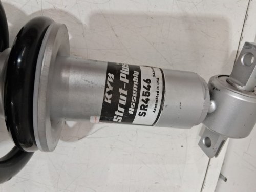KYB Front Complete Strut Assembly - fits various models - silver/black (models: SR4546) image 5