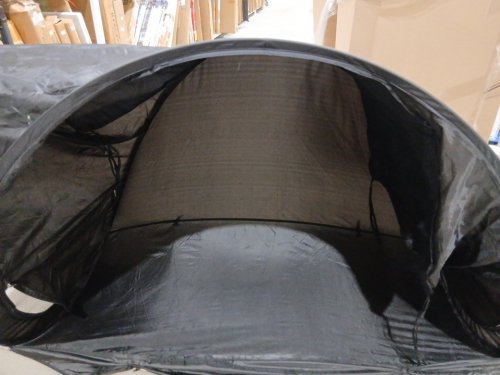 portable & breathable pop up bed tent canopy shelter - 40" X 77" - black image 5