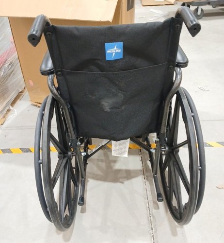 MEDLINE GUARDIAN K1 WHEELCHAIR - 300LB CAP - BLACK (MODEL: K1166N22S) image 5