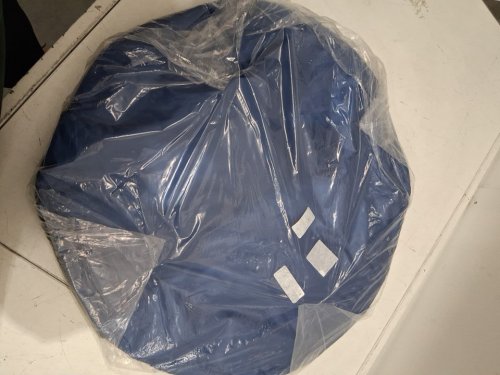 FRUITEAM POP UP PORTABLE PRIVACY CHANGING /SHOWER TENT - 47" X 47" X 76" - BLUE/YELLOW image 3