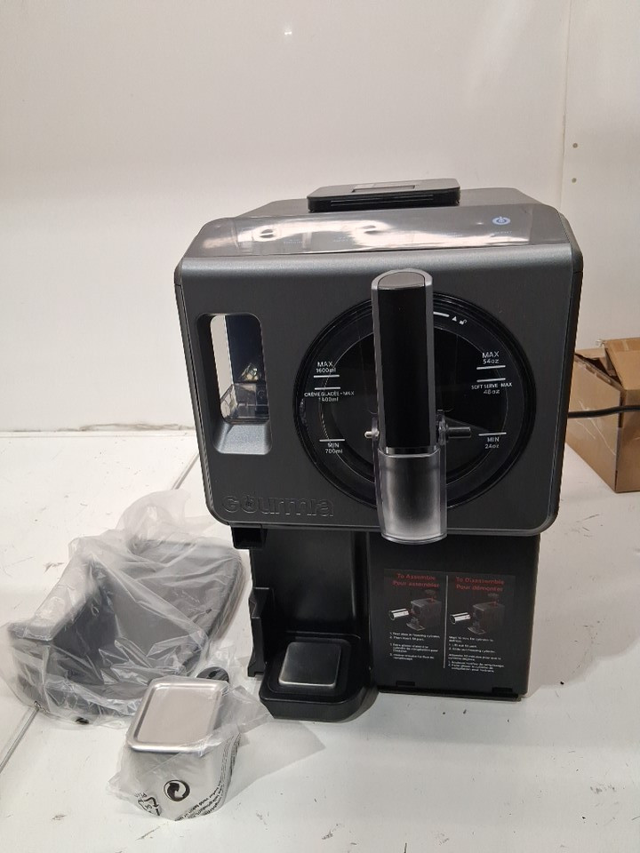 Gourmia Automatic Soft Serve Ice Cream and Frozen Drink Maker - 2L - 2.11QT - BLACK (MODEL: GSI1060BK) image 3