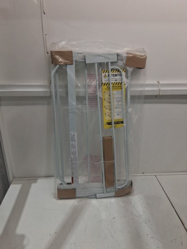 REGALO EASY-STEP METAL WALK-THROUGH SAFETY GATE - 29'' - 38.5" x 30" - WHITE - (MODEL: 1160DS) image 3