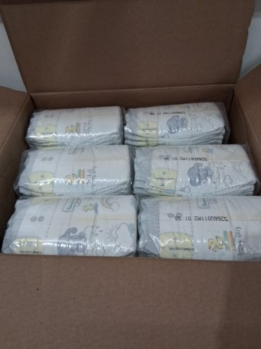186PK PAMPERS SWADDLERS DISPOSABLE DIAPERS - SIZE 2 image 3