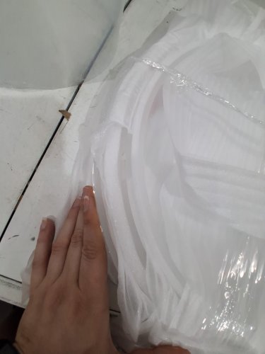 3PC transparent Round Cylinder Plinth Pedestal Wedding Flower Stands with PVC Lids - 23.6" / 29.5" / 35.4" - clear (model: LJL-8025) image 6