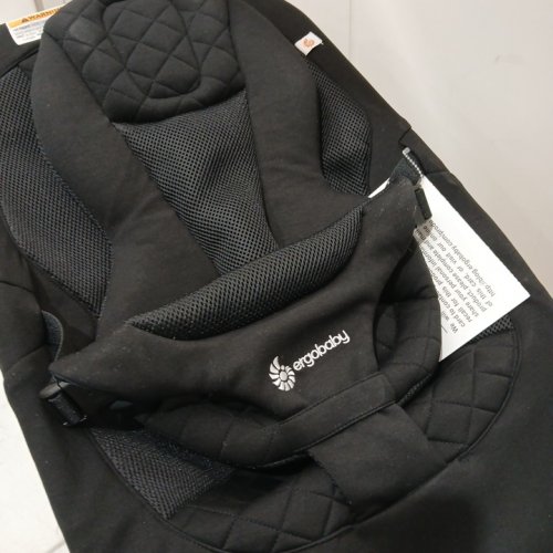 ERGOBABY EVOLVE 3-IN-1 ADJUSTABLE BOUNCER SEAT/CHAIR FOR NEWBORNS TO TODDLERS - 20-29LBS CAPACITY - onyx black (MODEL: EVLBNCONYXNA) image 5
