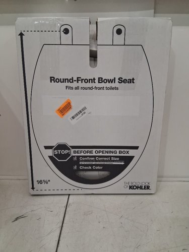 KOHLER round-front bowl Toilet Seat - 16-5/8" - White (MODEL: 7316-0) image 4