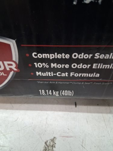 arm & Hammer clump and seal platinum multi-cat 14 day odour control cat litter - 40lbs image 3