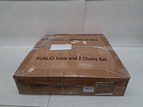 3PC FUNLIO Kids Table and 2 Chairs Set ADJUSTABLE - 18.9" - 23.6" - blue  (Model: FL-010) image 3